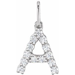 Accented Initial Necklace