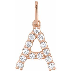 Accented Initial Necklace