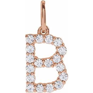 Accented Initial Necklace