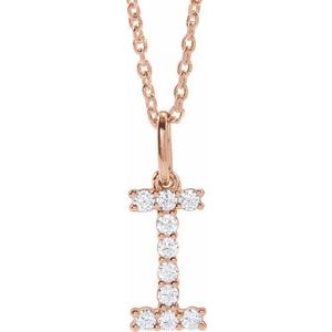Accented Initial Necklace