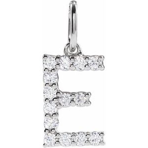 Accented Initial Necklace