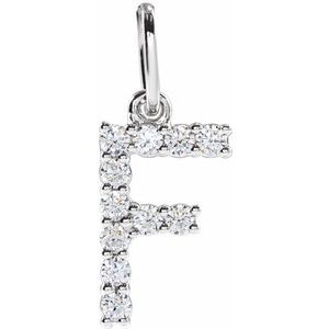 Accented Initial Necklace