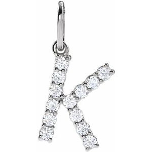 Accented Initial Necklace