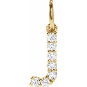 Accented Initial Necklace