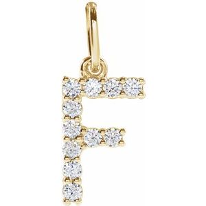 Accented Initial Necklace