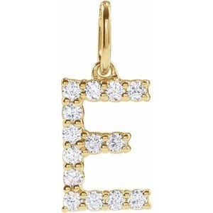 Accented Initial Necklace