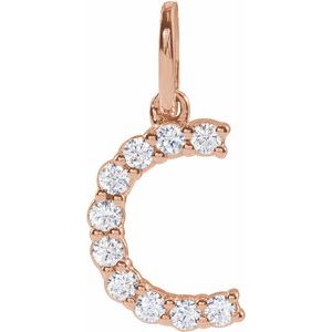 Accented Initial Necklace