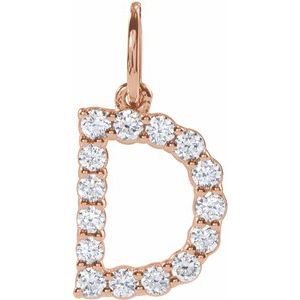 Accented Initial Necklace