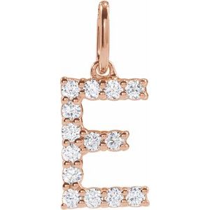 Accented Initial Necklace