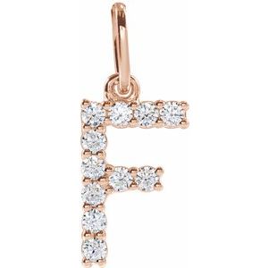 Accented Initial Necklace