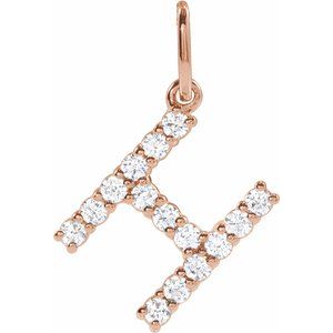 Accented Initial Necklace