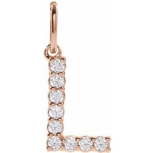 Accented Initial Necklace
