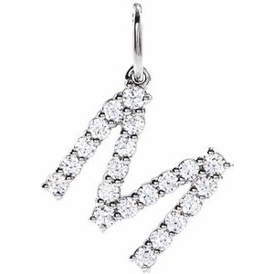 Accented Initial Necklace