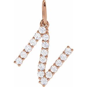 Accented Initial Necklace