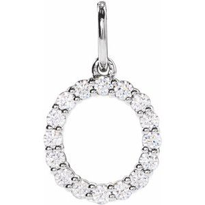 Accented Initial Necklace