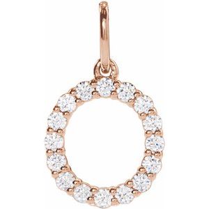 Accented Initial Necklace