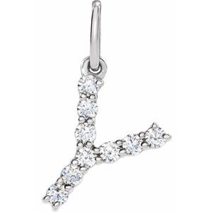 Accented Initial Necklace