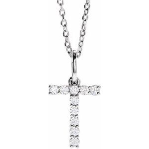 Accented Initial Necklace