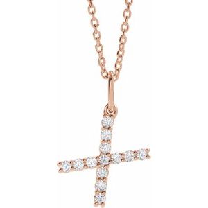 Accented Initial Necklace