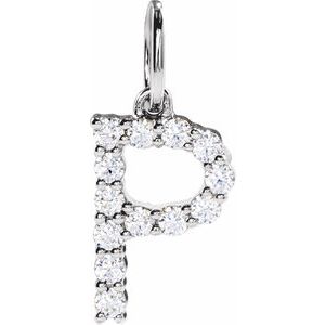 Accented Initial Necklace