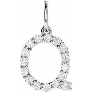 Accented Initial Necklace
