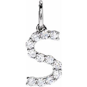 Accented Initial Necklace