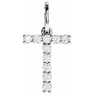 Accented Initial Necklace