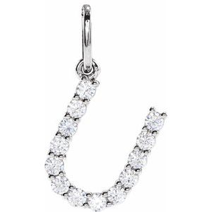 Accented Initial Necklace