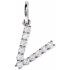 Accented Initial Necklace