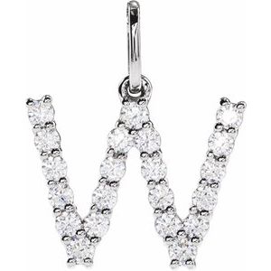 Accented Initial Necklace