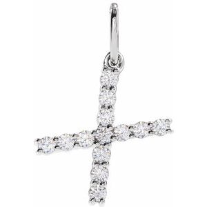 Accented Initial Necklace