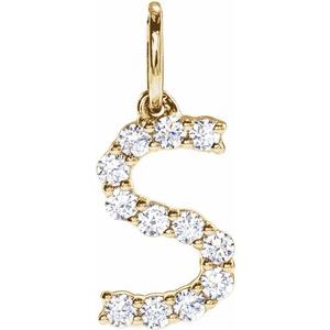 Accented Initial Necklace