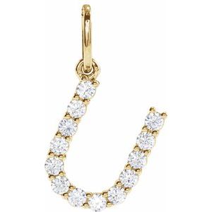 Accented Initial Necklace
