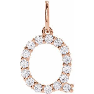 Accented Initial Necklace