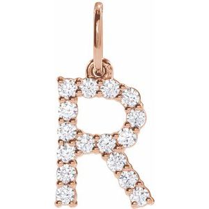 Accented Initial Necklace