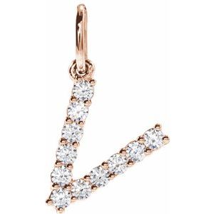 Accented Initial Necklace