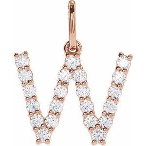 Accented Initial Necklace