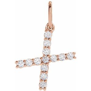 Accented Initial Necklace