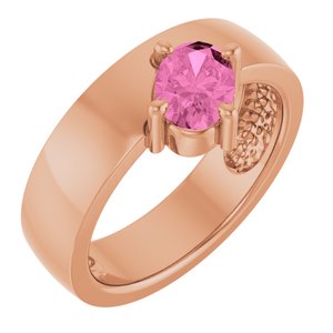 Asymmetric Solitaire Ring