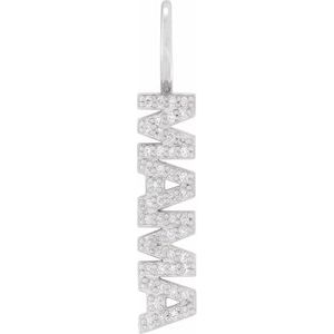 Accented Mama Charm/Pendant