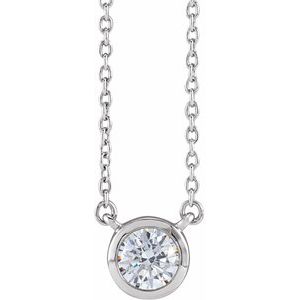 Lab-Grown Diamond Necklace