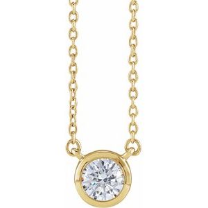 Lab-Grown Diamond Necklace