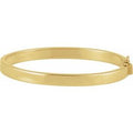 Engravable Hinged Bangle Bracelet