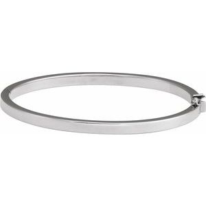 Engravable Hinged Bangle Bracelet