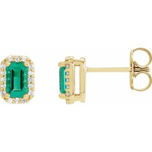Halo-Style Earrings