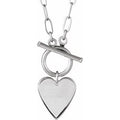 Engravable Toggle Necklace