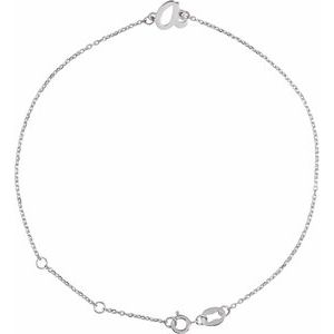 Script Initial Bracelet