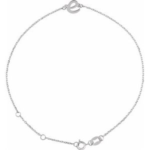 Script Initial Bracelet