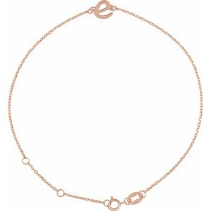 Script Initial Bracelet