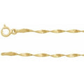1.6 mm Twisted Herringbone Chain